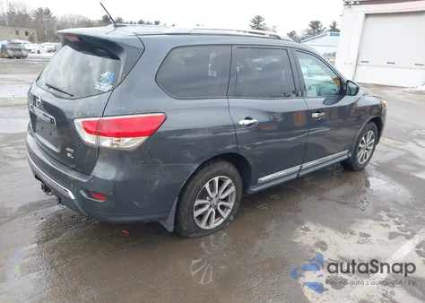 2014 Nissan Pathfinder Sl z USA, uszkodzony, nr VIN 5N1AR2MM1EC694573